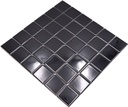 Gạch Mosaic kính đen chip KT 48x48mm GP-48057