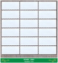 Gạch Mosaic trắng bóng 45x95mm mã G001