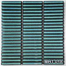 [MHT 018] Gạch Mosaic Que Đũa Xanh Lá mã MHT 018